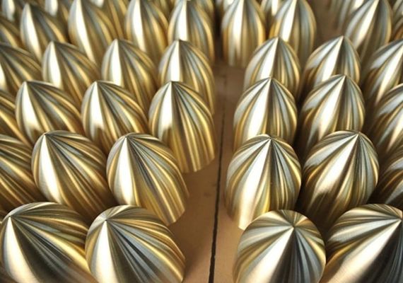 High‑precision copper transmitter shell for UAV applications, manufactured by metal spinning with a 2mm wall thickness and Ø182×H320 dimensions. Finished with a polished surface for enhanced appearance and corrosion resistance, offering excellent strength