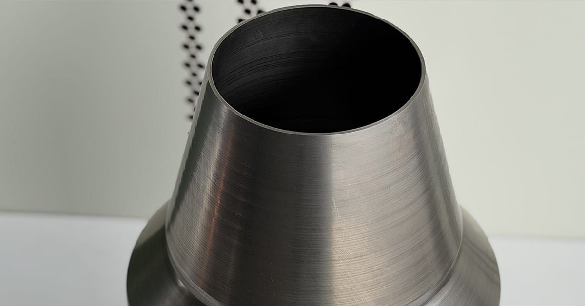 Aerospace Engine Housing with Precision Spinning and Welding.