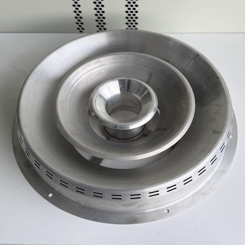 5A02-H112 aluminum GIS high-voltage component spun part for electrical switchgear with seamless integration.
