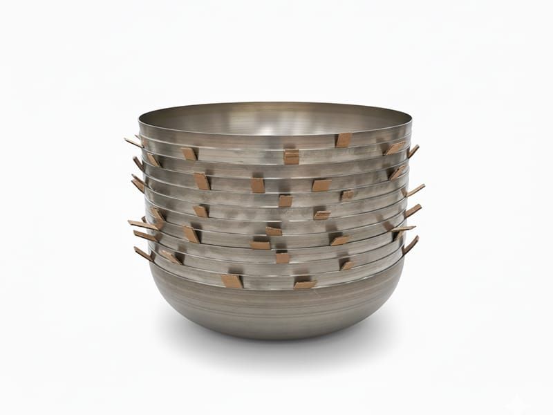 High‑precision centrifugal disk (Ø800) made from SUS304 stainless steel, produced by heavy‑duty metal spinning. Designed for automatic feeding systems, offering excellent strength, durability, and stable rotational performance.