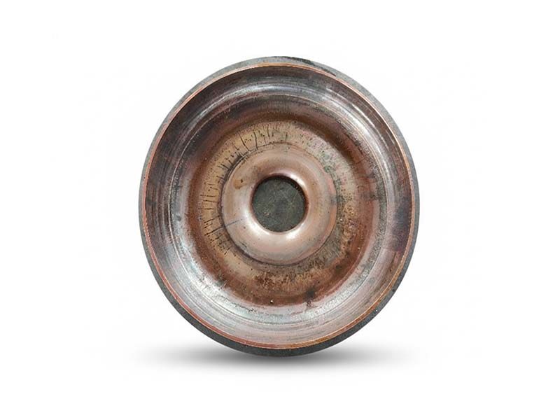 Precision‑formed copper end socket produced by heavy‑duty metal spinning, using 8.0mm thick material and accurate Ø815×H132 dimensions. Provides excellent strength, stability, and conductivity for demanding machinery applications.